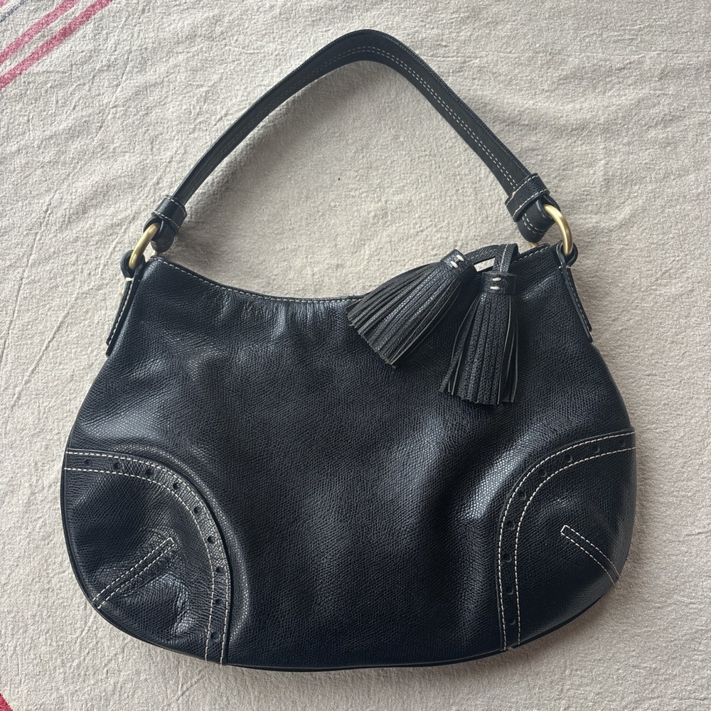 Black Leather Women's Bag